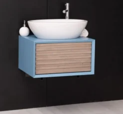 Casa Padrino Waschtisch im Landhausstil mit 1 Schublade, 60 x 50 x 33 cm