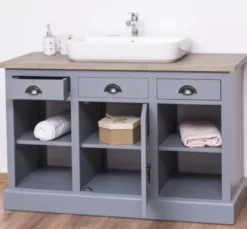 Casa Padrino Waschtisch im Landhausstil, 120 x 51 x 75 cm