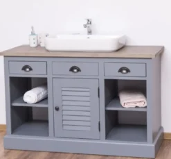 Casa Padrino Waschtisch im Landhausstil, 120 x 51 x 75 cm