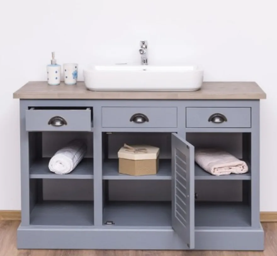 Casa Padrino Waschtisch im Landhausstil, 120 x 51 x 75 cm