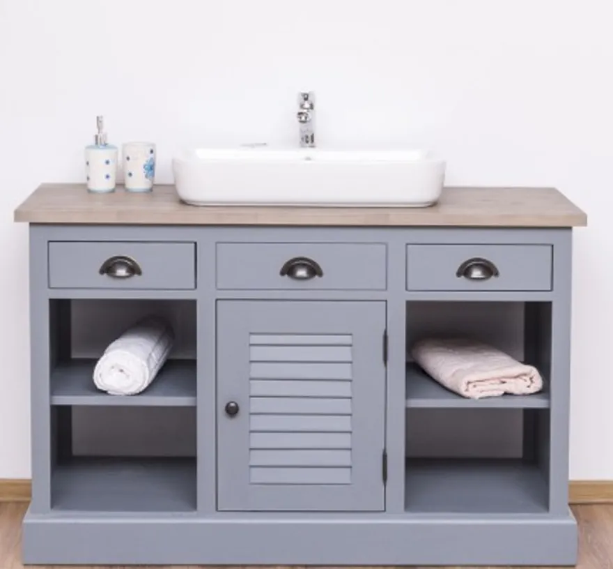 Casa Padrino Waschtisch im Landhausstil, 120 x 51 x 75 cm