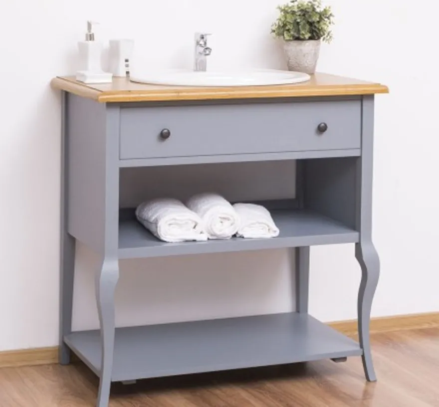Casa Padrino Waschtisch im Landhausstil, 90 x 54 x 90 cm