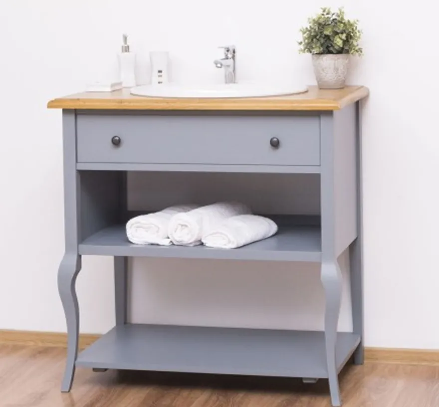 Casa Padrino Waschtisch im Landhausstil, 90 x 54 x 90 cm
