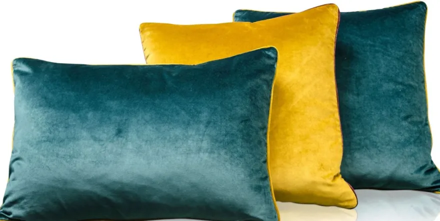 Casa Padrino Wohnzimmer Deko Kissen 3er Set Mehrfarbig - Luxus Kollektion