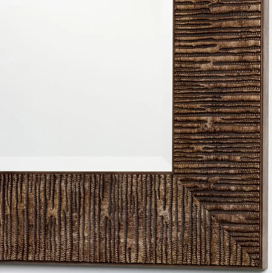 Casa Padrino Wohnzimmer Spiegel Bronze 85 x H. 185 cm - Luxus Accessoires