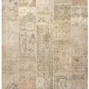 Casa Padrino Wohnzimmer Teppich Beige / Braun 250 x 300 cm - Luxus Teppich