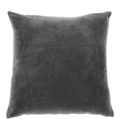Casa Padrino Wohnzimmer Zierkissen Grau / Silber 50 x 50 cm - Luxus Kissen