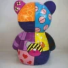 Casa Padrino XXL Deko Figur Teddybär Bunt H. 120 cm