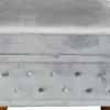 Chesterfield Designer Fußhocker Antik Grau Antik Look aus dem Hause Casa Padrino - Möbel