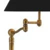 Eichholtz Floor Lamp Regis Vintage Messing - Stehleuchte mit Schwenkarm ohne Schirm