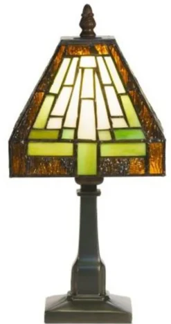 Handgefertigte Tiffany Tischleuchte Höhe 32 cm, Länge 15 cm - Leuchte Lampe