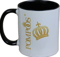 Harald Glööckler Pompöös Tasse Hund mit Krawatte - designed by Harald Glööckler