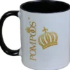 Harald Glööckler Pompöös Tasse Hund mit weissfarbenem Abendkleid - designed by Harald Glööckler