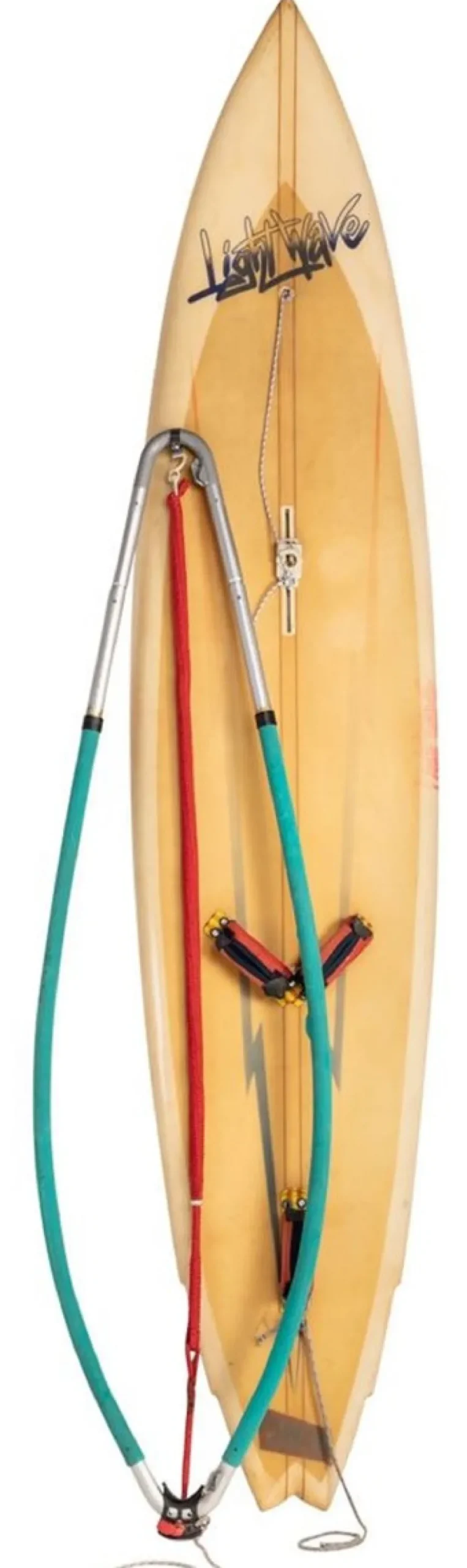 Luxus Deko 80er Jahre Vintage Surfboard 298 x 61 x H. 14 cm - Gebrauchtes Retro Surfboard - Sammlerstück