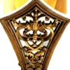 Massiver Casa Padrino Barock Luxus Schirmständer Gold mit Spiegelglas - Hotel Interior Luxus Kollektion - Limited Edition