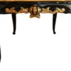 Pompöös by Casa Padrino Barock Luxus Esstisch mit Glasplatte Schwarz / Gold 180 x 100 cm - Pompööser Barock Esstisch designed by Harald Glööckler