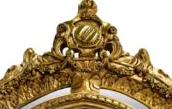 Pompöös by Casa Padrino Barock Standspiegel Gold 134 x H. 257 cm - Handgeschnitzt - Harald Glööckler Spiegel