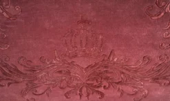 Pompöös by Casa Padrino Luxus Barock Teppich Krone von Harald Glööckler Bordeauxrot - Verschiedene Größen