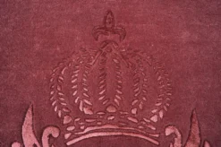 Pompöös by Casa Padrino Luxus Barock Teppich Krone von Harald Glööckler Bordeauxrot - Verschiedene Größen