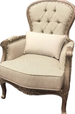 Pompöös by Casa Padrino Luxus Barock Sessel Provence Beige / Braun - Designed by Harald Glööckler