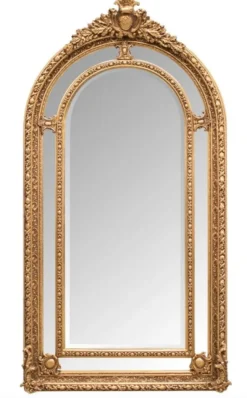 Prunkvoller Casa Padrino Barock Wandspiegel 110 x H. 215 cm - Barock Spiegel