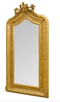 Prunkvoller Casa Padrino Barock Wandspiegel 108 x H. 207 cm - Barock Spiegel