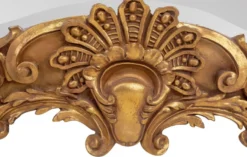 Prunkvoller Casa Padrino Barock Spiegel Gold 188 x 120 cm mit Engelsmotiven - Antik Stil - Schwere Ausführung
