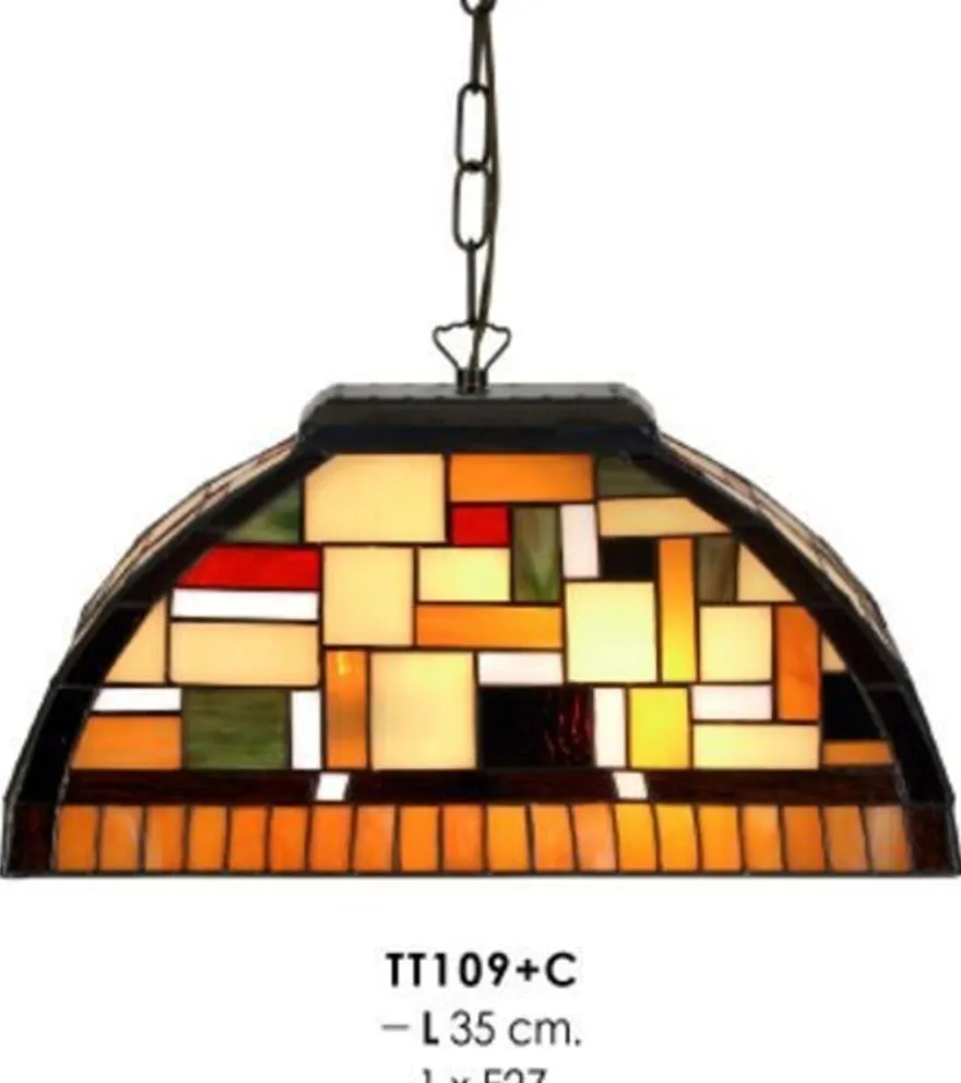 Tiffany Hängeleuchte Durchmesser 35cm TT109 + C Leuchte Lampe